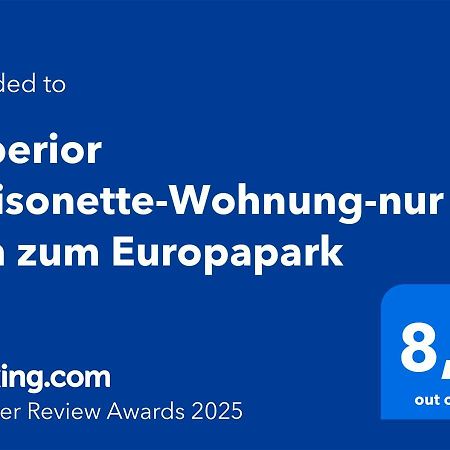 Superior Maisonette-Wohnung-Nur 5 Min Zum Europapark Kappel-Grafenhausen Exterior photo