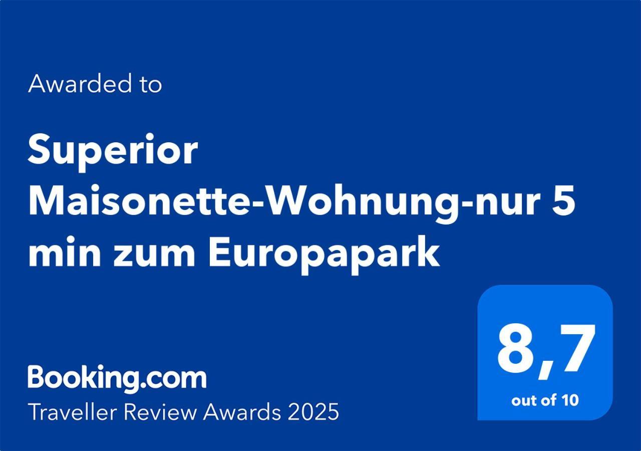 Superior Maisonette-Wohnung-Nur 5 Min Zum Europapark Kappel-Grafenhausen Exterior photo